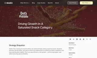 Preview of the Dot's Pretzels Case Study