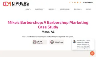 Preview of the Mike's BarberShops Case Study