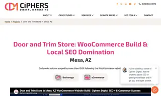 Preview of the Door and Trim Store Case Study
