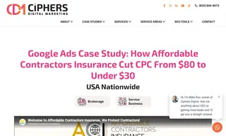 Preview of the Affordable Contractors Insurance Case Study