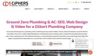 Preview of the Ground Zero Plumbing & AC Case Study