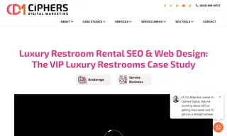 Preview of the VIP Luxury Restrooms Case Study