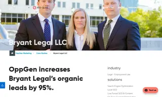 Preview of the Bryant Legal LLC Case Study