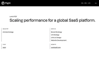 Preview of the Lumin PDF Case Study