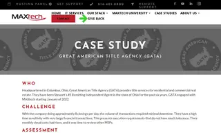 Preview of the Great American Title Agency (gata) Case Study