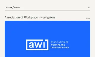 Preview of the Association of Workplace Investigators (awi) Case Study