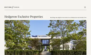 Preview of the Hedgerow Exclusive Properties Case Study