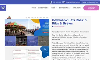 Preview of the Rotary Ribs & Brews Festival Case Study