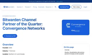 Preview of the Convergence Networks Case Study
