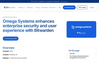 Preview of the Omega Systems Case Study