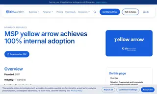Preview of the Yellow Arrow Case Study