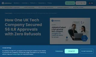 Preview of the London-headquartered B2B Tech Company Case Study