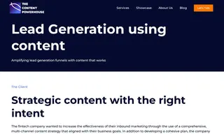Preview of the FinTech company Case Study