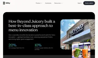 Preview of the Beyond Juicery + Eatery Case Study