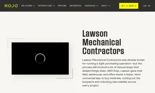 Preview of the Lawson Mechanical Contractors Case Study