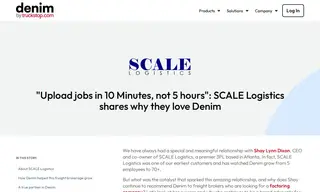 Preview of the Scale Logistics Case Study
