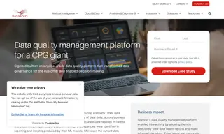 Preview of the Multinational Consumer Goods Manufacturing Company Case Study