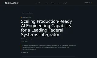 Preview of the Leading Federal Systems Integrator Case Study