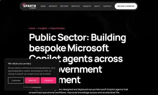 Preview of the UK Government Department Case Study
