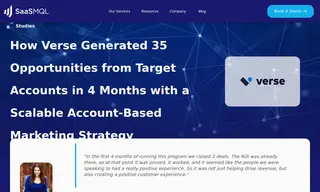 Preview of the Verse Case Study
