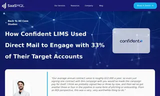 Preview of the Confident LIMS Case Study
