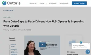 Preview of the U.S. Xpress Case Study