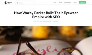 Preview of the Warby Parker Case Study