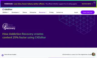 Preview of the Addiction Recovery Case Study