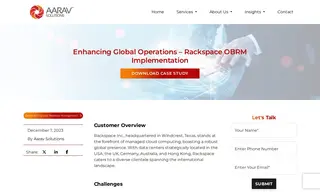 Preview of the Rackspace Inc Case Study