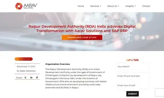Preview of the Raipur Development Authority Case Study