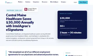 Preview of the Central Maine Healthcare Case Study