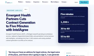 Preview of the Emergent Health Partners Case Study