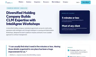 Preview of the Diversified Holding Company Case Study