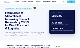 Preview of the Ward Transport & Logistics Corp. Case Study