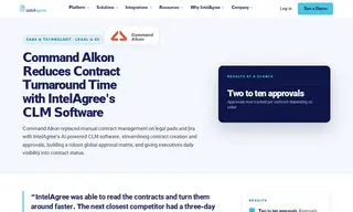 Preview of the Command Alkon Case Study