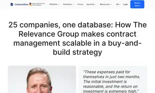Preview of the The Relevance Group (trg) Case Study