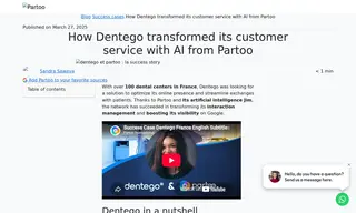Preview of the Dentego Case Study