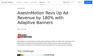 Preview of the AxesInMotion Case Study
