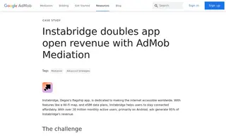 Preview of the Instabridge Case Study