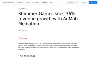 Preview of the Shimmer Games Case Study