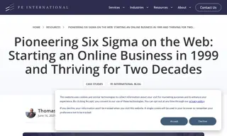 Preview of the iSixSigma.com Case Study