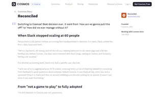 Preview of the Reconciled Case Study