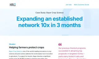 Preview of the Bayer Crop Science Case Study