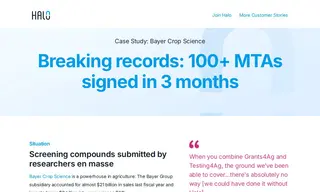 Preview of the Bayer Crop Science Case Study