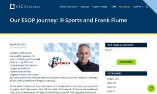 Preview of the i9 Sports Case Study
