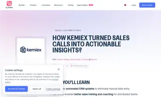 Preview of the Kemiex Case Study
