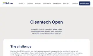 Preview of the Cleantech Open Case Study