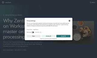 Preview of the Zentis Case Study