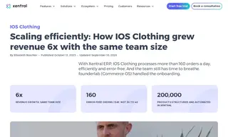Preview of the IOS Clothing Case Study