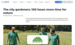 Preview of the Die Stadtgärtner Case Study